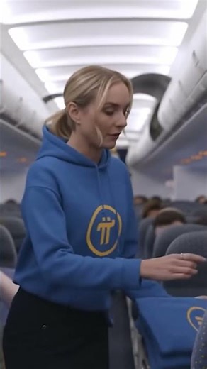 Funny Flight Attendant Hands Out Hoodies Instead of Oxygen Masks 😂✈️