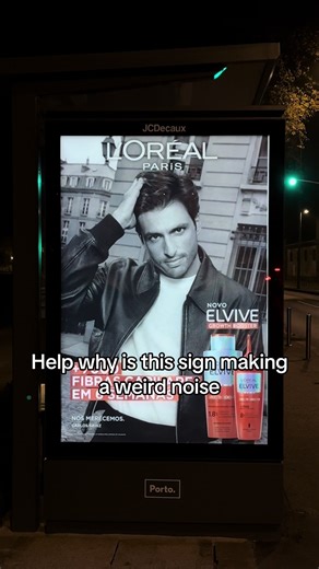 Unusual Noise from the Sign