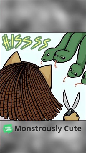 Haircuts | Monstrously Cute #funny #cute #fyp