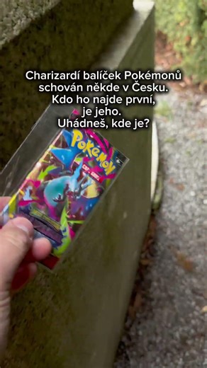 Schoval jsem Pokémon balíček někde v Česku!