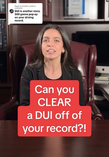 Replying to @Vladimir_Vodka Can you clear a DUI off your record in Illinois? Here’s what the law really says — and what most people get wrong. Don’t guess. Know your rights. #DUI #Expungement #RecordSealing #IllinoisLaw #LawTok #SecondChances #CriminalDefense #LegalHelp #FreshStart #ChicagoLawyer Tap follow for no-BS legal tips.
