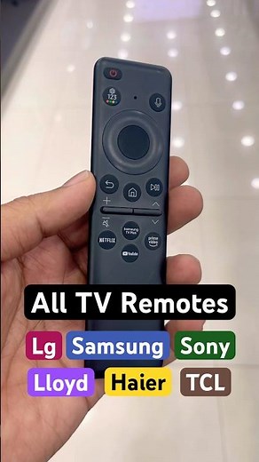 All TV Remotes | LG Samsung Sony Lloyd Haier TCL TV Remote | All LED QLED QNED OLED Remotes 🔥