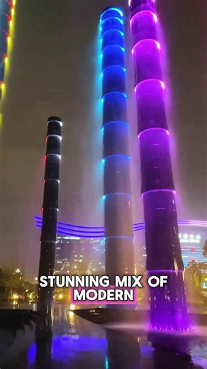 Check out the colourful Tower of Life in Chengdu📸🌈 #ChengduTravel #TowerOfLife