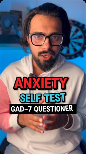 Jainish Patel on Instagram: "This easy-to-use self-administered patient questionnaire is used as a screening tool and severity measure for generalised anxiety disorder (GAD). Test your levels to know where you are at so that you know if you need to take urgent steps."