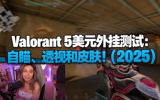 [中配]Valorant 5美元外挂测试：自瞄、透视和皮肤！（2025） - elbuscadordeagites