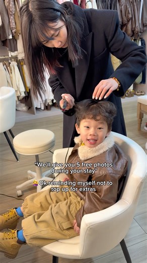 🇨🇳 when you can’t resist paying more for your son photoshoot #nicobon #photoshoot #china