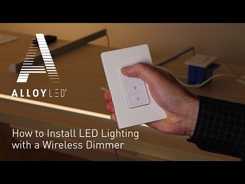How to Install LED Lighting with a Wireless Dimmer
