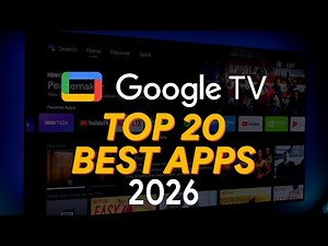 Top 20 Best GOOGLE TV/ANDROID TV APPS You Should Install! (2026)