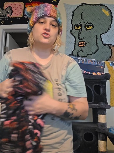 This is what i have been doing the last couple days. ill be making a video tutorial for how I line my blankets soon! #crochet #blankets #handmade #tutorials #fibersrts