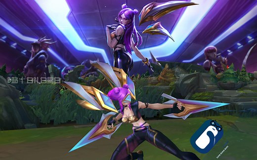【英雄联盟】KDA 卡莎 T3皮肤 特效&3D展示 K/DA女团