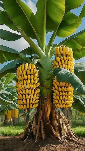 🍌How to grow banana tree from Banana Flower for beginners #shorts