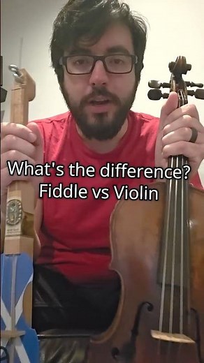 Difference between violin and fiddle