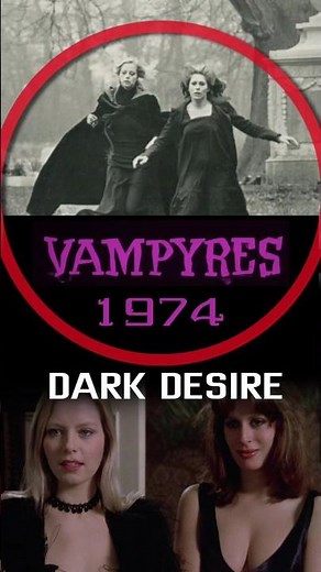 Vampyres (1974) it's blood, DARK DESIRE #shorts