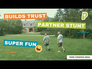 Fascinating & Fun Partner Trust-Building Game: Pairs Compass Walk