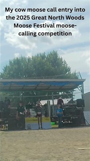 Did I just win the Moose-Calling Contest?! 🏆