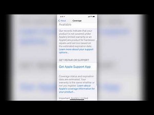 How To Check iPhone Warranty & Apple Care Status from Phone