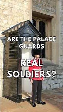 Are the Guards at Buckingham Palace Real Soldiers?