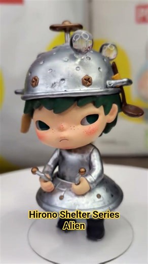 Hirono Shelter Series Alien #collectibles #arttoy #kawaii #popmart #figurine #hironocollection
