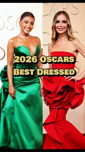 🏆2026 Oscars Best Dressed
