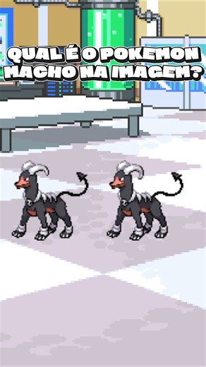 Qual é o Pokémon Macho? #challenge #pokemon #quiz