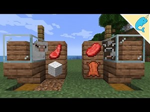 Easy Cow, Sheep, and Pig Farm Tutorial! l Minecraft 1.19+ , Compact