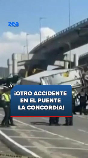 Se registró un nuevo accidente en el Puente de la #Concordia, #Iztapalapa: un tractocamión terminó volteado sobre la vialidad. #LoDijoZea #NoticiasDigital