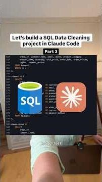Build a SQL data cleaning project in Claude Pt 3!