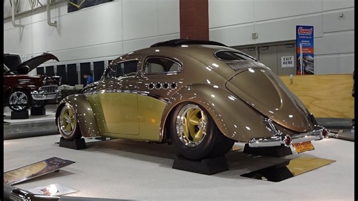 A legendary 1955 Volkswagen Beetle