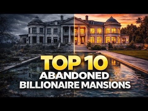 Top 10 Abandoned Billionaire Mansions That Will Shock You | Rivoro Wealth