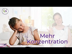 💭 Mein Kind kann sich bei den Hausaufgaben nicht konzentrieren