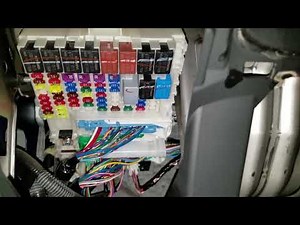2010 Honda Fit Relay Identification and Locations
