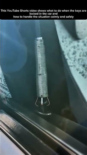 When the Keys Are Locked in the Car What to Do Fast