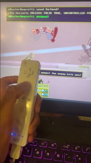 block tales with a wii remote - Ultra Beam #short #shorts