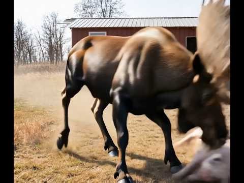 moose at camp made with Galaxy.ai To funny