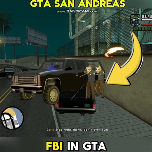 First Day as FBI in GTA SA | Crazy Chase & Officer Down 😳