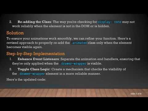 Mastering Class Manipulation: How to Dynamically Manage Animation States in JavaScript