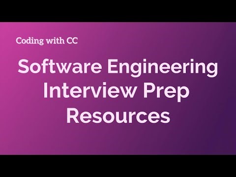 Software Engineer Interview Prep Resources
