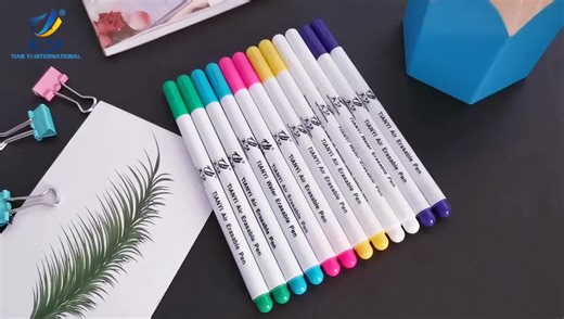 Water Soluble Pen Cross Stitch Markers Erasable Pens DIY Needlework Fabric Marking Pencil Sewing Tools