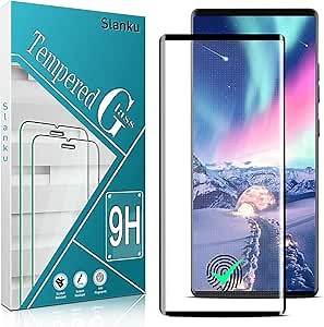 Slanku Screen Protector Compatible with LG Wing 5G Tempered Glass - Full Coverage Clear Film, 3D Curved Dot Matrix Tempered Glass, Easy to Install, Bubbles Free