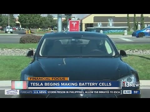 Tesla begins making battery cells at massive Nevada factory