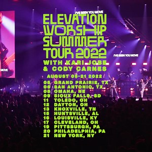Hey Kentucky 👋 we're coming to you! Get ready for an incredible night of worship, click the link below to get your tickets! | Elevation Worship