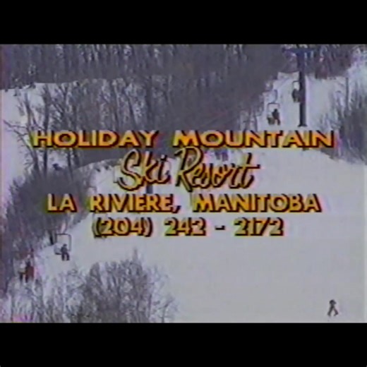 Here's another vintage commercial for your enjoyment during the last week of our retro priced Season Pass Sale! Get 'em before this Friday October 31st! https://www.holidaymountain.ca/season-pass | Holiday Mountain Resort
