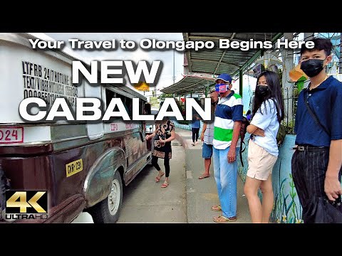 NEW CABALAN Olongapo Zambales Philippines - Walking Tour [4K]
