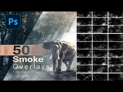 50 Smoke Overlays Photoshop Free Download | Photoshop Tutorial