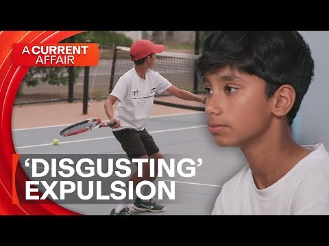 Budding athlete expelled from school after attending tennis competition | A Current Affair