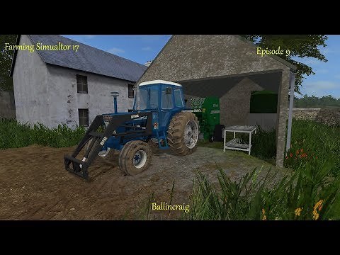 Fs17 - Ballincraig Estate - Episode 9 - Making Silage Bales