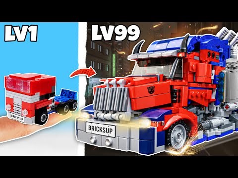 I Built Every Version of LEGO Optimus Prime Ever! (Full Collection) 🚒🤖 BricksUP