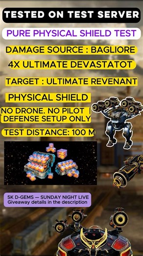 How Strong Is Ultimate Revenant’s Physical Shield? 24.6M Tested | War Robots