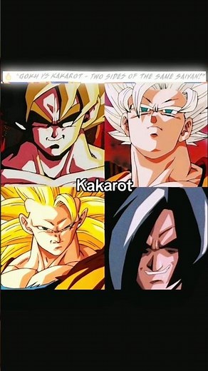 Goku Vs Kakarot