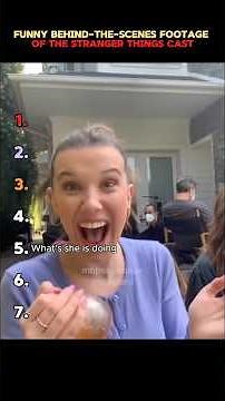 Stranger things cast behind the scene #strangerthings #strangerthings5 #behindthescene